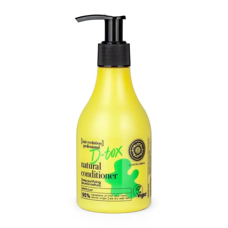 NATURA SIBERICA D-TOX WHITE CLAY ACONDICIONADOR PURIFICANTE 150ML NATURA SIBERICA D-TOX WHITE CLAY ACONDICIONADOR PURIFICANTE 150ML