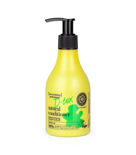 NATURA SIBERICA D-TOX WHITE CLAY ACONDICIONADOR PURIFICANTE 150ML