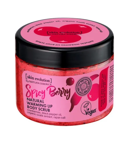 NATURA SIBERICA SKIN EVOLUTION EXFOLIANTE CORPORAL SPICY BERRY 300ML