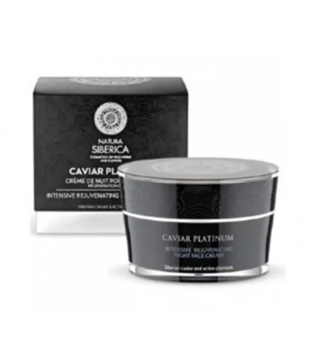 NATURA SIBERICA CAVIAR PLATINUM CREMA DE NOCHE INTENSIVE CUELLO Y CARA 50ML