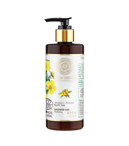 NATURA SIBERICA FLORA SIBERICA GEL DE BAÑO KURIL TEA 300ML