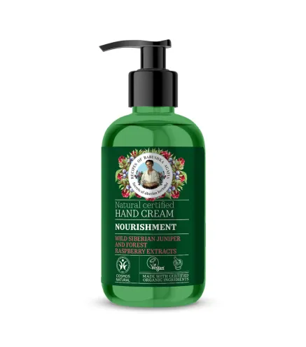 GREEN AGAFIA NOURISHMENT CREMA DE MANOS CON DOSIFICADOR 300ML