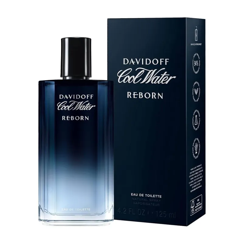 DAVIDOFF COOL WATER REBORN EAU DE TOILETTE 125ML VAPORIZADOR DAVIDOFF COOL WATER REBORN EAU DE TOILETTE 125ML VAPORIZADOR