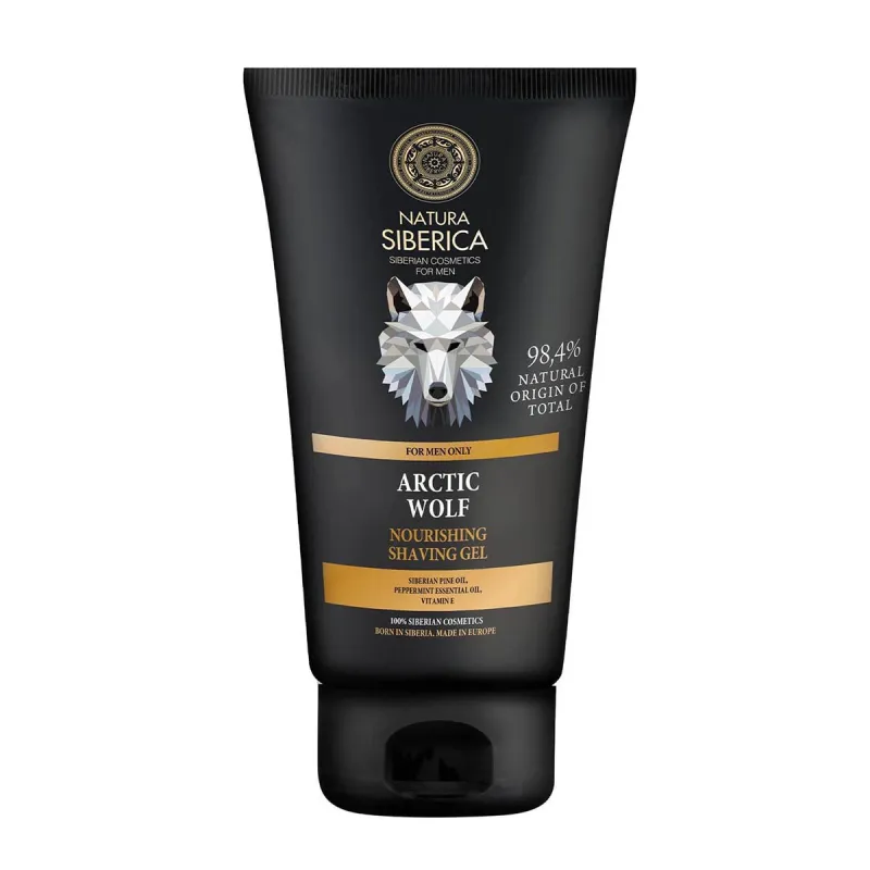 NATURA SIBERICA LOBO ARTICO GEL NUTRITIVO DE AFEITADO 150 ML NATURA SIBERICA LOBO ARTICO GEL NUTRITIVO DE AFEITADO 150 ML