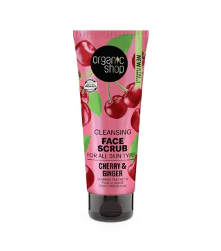 ORGANIC SHOP CLEANSING EXFOLIANTE FACIAL CEREZAS 75ML