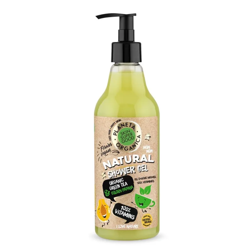 NATURA SIBERICA SKIN SUPER GOOD NATURAL GEL DE BAÑO 100% VITAMINS 500ML
