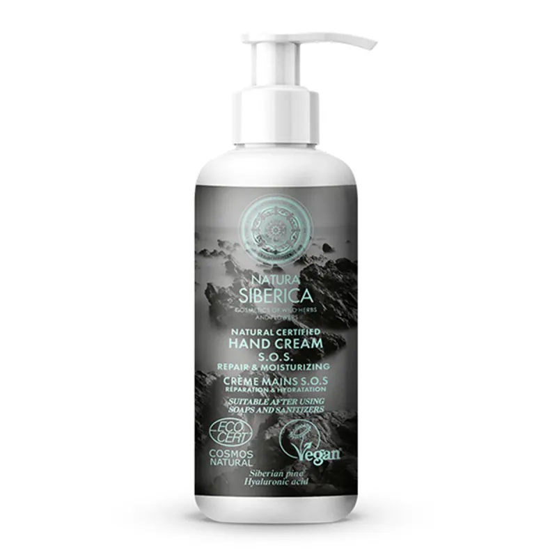 NATURA SIBERICA SOS CREMAS DE MANOS REPARACION HIDRATACION 250ML