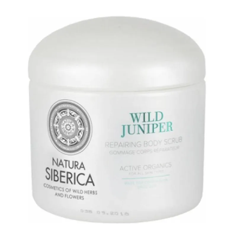 NATURA SIBERICA WILD JUNIPER EXFOLIANTE CORPORAL 370ML