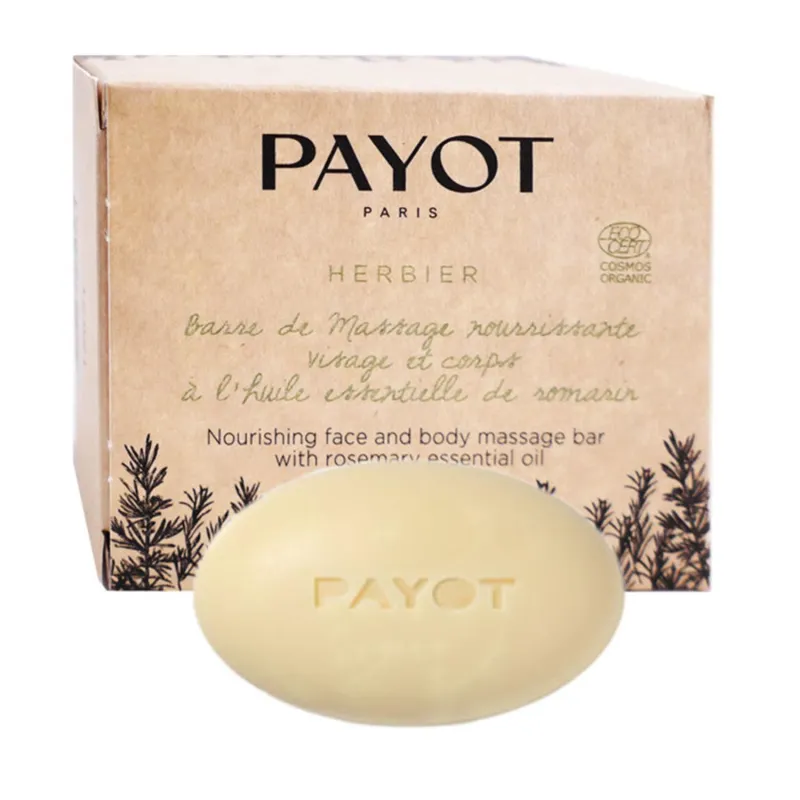 PAYOT PARIS HERBIER JABON DE MASAGE CON ACEITE ESENCIAL ROSEMARY 50GR PAYOT PARIS HERBIER JABON DE MASAGE CON ACEITE ESENCIAL ROSEMARY 50GR