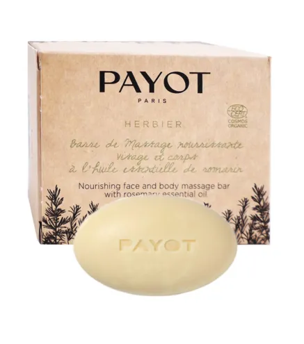 PAYOT PARIS HERBIER JABON DE MASAGE CON ACEITE ESENCIAL ROSEMARY 50GR