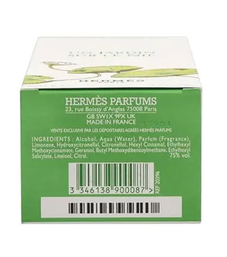 HERMES PARIS TERRE D'HERMES EAU DE TOILETTE 100ML VAPORIZADOR