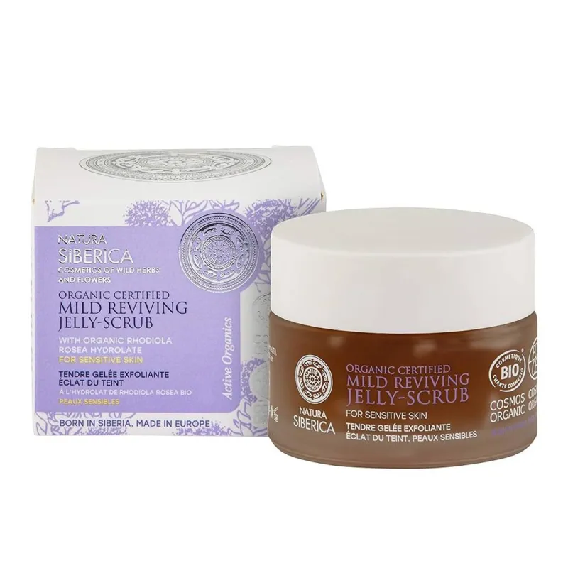 NATURA SIBERICA MILD REVIVING JELLY EXFOLIANTE PIEL SENSIBLE 50ML NATURA SIBERICA MILD REVIVING JELLY EXFOLIANTE PIEL SENSIBLE 50ML