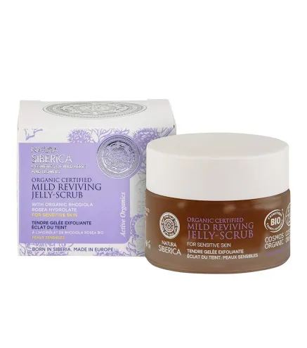 NATURA SIBERICA MILD REVIVING JELLY EXFOLIANTE PIEL SENSIBLE 50ML