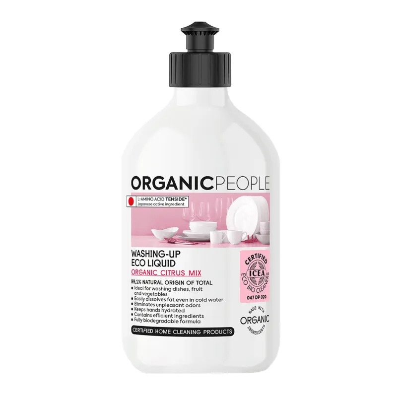 ORGANIC PEOPLE ORGANIC CITRUS MIX WASHING-UP ECO LIQUID 200ML ORGANIC PEOPLE ORGANIC CITRUS MIX WASHING-UP ECO LIQUID 200ML