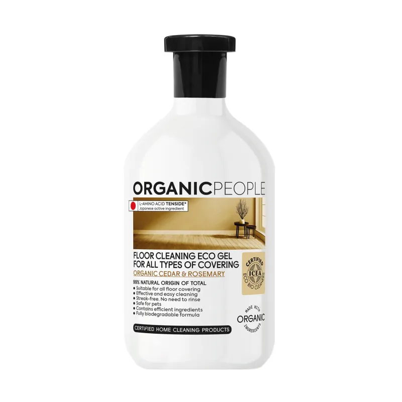 ORGANIC PEOPLE FOR ALL TYPES OF COVERING ORGANIC CEDAR FLOOR CLEANSING ECO GEL 200ML ORGANIC PEOPLE FOR ALL TYPES OF COVERING ORGANIC CEDAR FLOOR CLEANSING ECO GEL 200ML