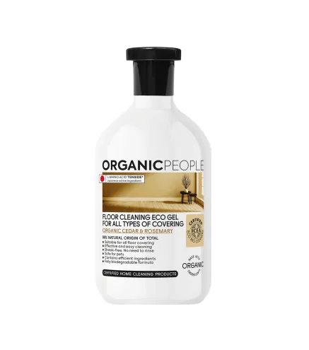 ORGANIC PEOPLE FOR ALL TYPES OF COVERING ORGANIC CEDAR FLOOR CLEANSING ECO GEL 200ML