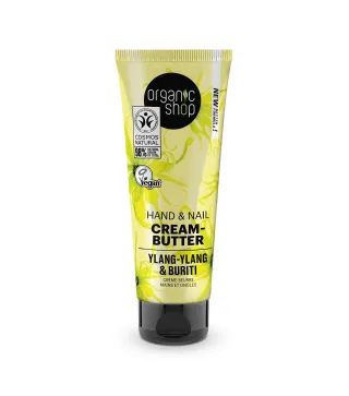 ORGANIC SHOP YLANG-YLANG CREMA-MANTECA MANO & UÑAS 75ML
