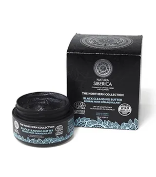 NATURA SIBERICA THE NORTHERN COLLECTION MANTECA LIMPIADORA BLACK 120ML