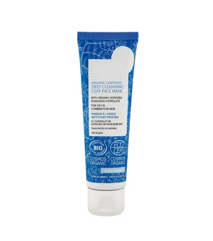 NATURA SIBERICA DEEP CLEANSING CLAY MASCARILLA FACIAL PARA PIEL GRASA 75ML