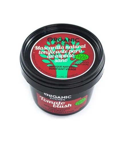 ORGANIC KITCHEN TOMATO BLUSH MASCARILLA TONIFICANTE NATURAL 100ML
