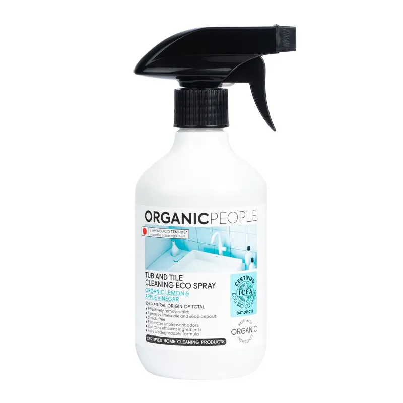 ORGANIC PEOPLE TUB AND TITTLE CLEANING ECO SPRAY 200ML VAPORIZADOR ORGANIC PEOPLE TUB AND TITTLE CLEANING ECO SPRAY 200ML VAPORIZADOR