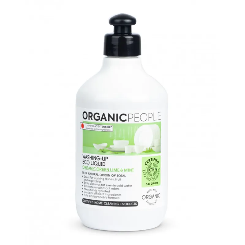 ORGANIC PEOPLE LIME MINT WASHING-UP ECO LIQUID 200ML