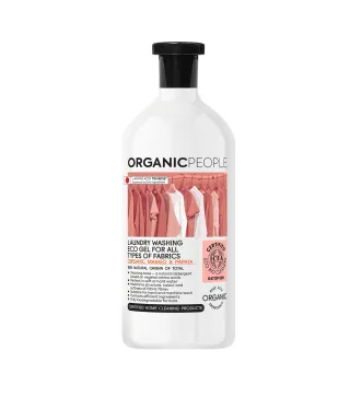 ORGANIC PEOPLE FOR ALL TYPES OF FABRICS MANGO PAPAYA LAUNDRY WASHING ECO GEL 200ML