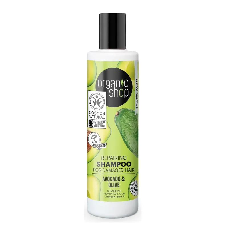 ORGANIC SHOP AVOCADO REPAIRING CHAMPU CABELLO DAÑADO 280ML