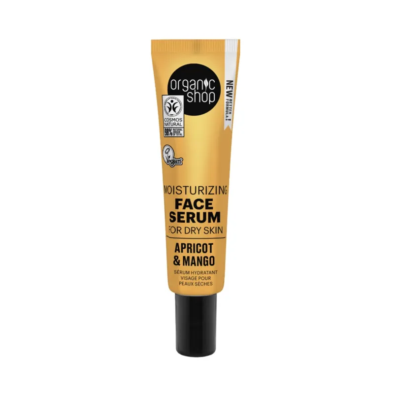 ORGANIC SHOP APRICOT MOISTURIZING SERUM FACIAL PIEL SECA 30ML ORGANIC SHOP APRICOT MOISTURIZING SERUM FACIAL PIEL SECA 30ML