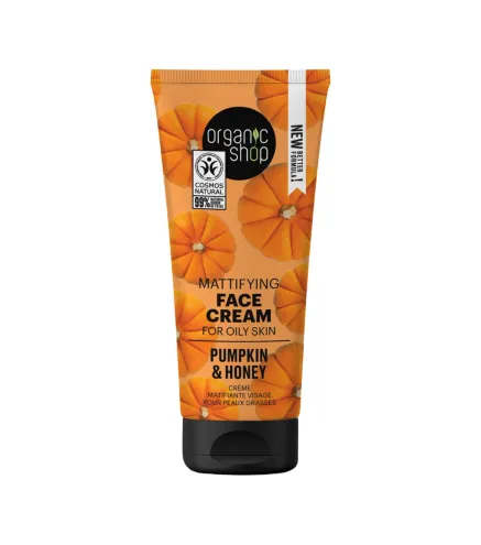 ORGANIC SHOP PUMPKIN CREMA FACIAL PIEL GRASA 50ML
