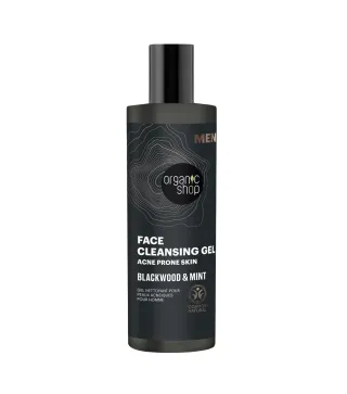 ORGANIC SHOP MEN BLACKWOOD GEL LIMPIADOR ANTI-ACNE 200ML
