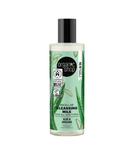ORGANIC SHOP ALOE LECHE LIMPIADORA MICELAR 150ML