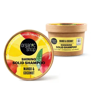 ORGANIC SHOP MANGO CHAMPU SOLIDO SHINING 60GR