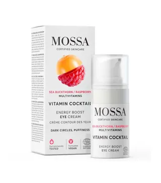 MOSSA VITAMIN COCKTAIL ENERGY BOOST CREMA DE OJOS FRAMBUESA 6ML