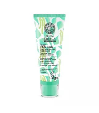 NATURA SIBERICA BEREZA POLAR WHITE BIRCH MASCARA FACIAL 100ML
