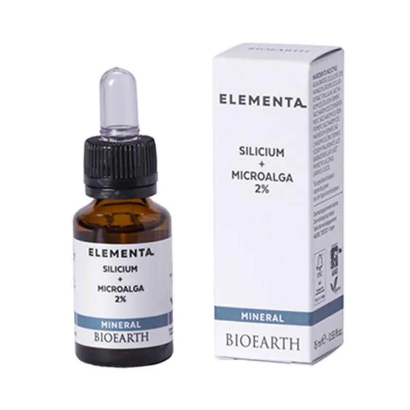 BIOEARTH ELEMENTA CONCENTRADO MINERAL SILICIUM+MICROALGA 15ML