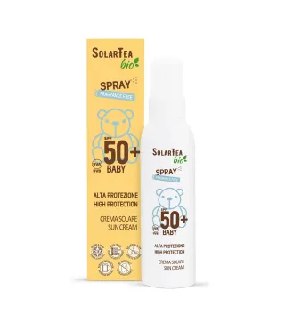BEMA SOLARTEA BIO CREMA SOLAR BEBE SPRAY SIN FRAGANCIA 100UN VAPORIZADOR