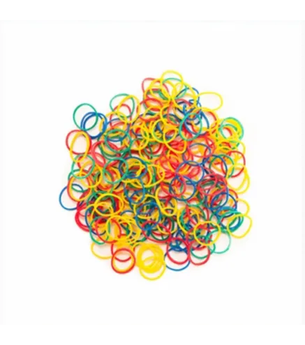 EUROSTIL CABELLO GOMAS GRUESAS COLOR PACK 8UN