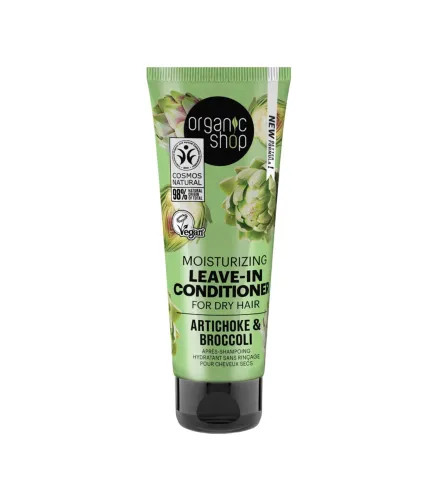 ORGANIC SHOP ARTICHOKE MOISTURIZING ACONDICIONADOR LEAVE IN CABELLO SECO 280ML