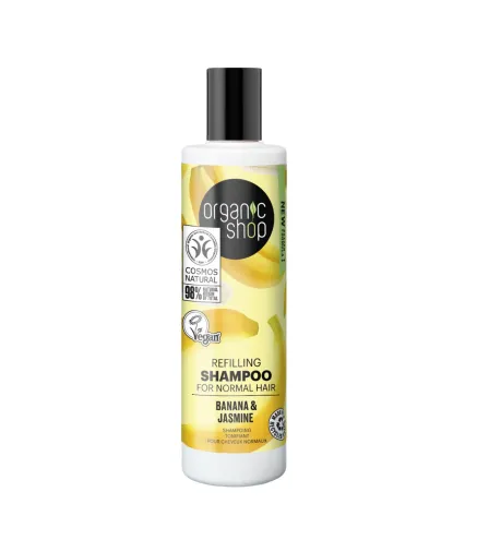 ORGANIC SHOP BANANA REFILLIN CHAMPU CABELLO NORMAL 280ML