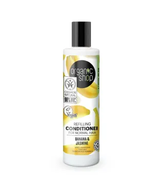 ORGANIC SHOP BANANA REFILLIN ACONDICIONADOR CABELLO NORMAL 280ML