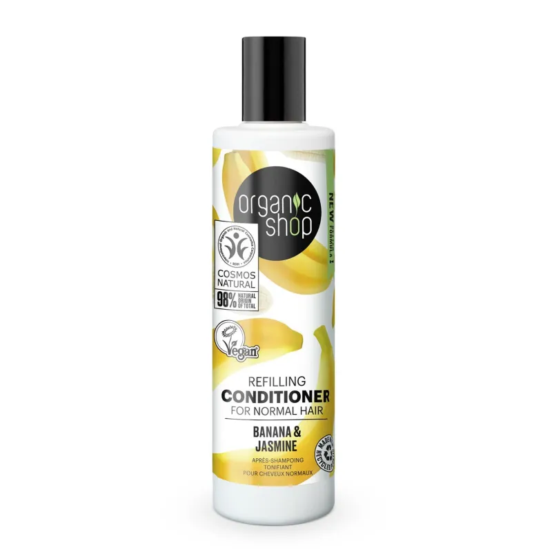 ORGANIC SHOP BANANA REFILLIN ACONDICIONADOR CABELLO NORMAL 280ML