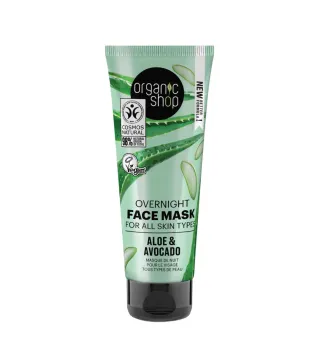 ORGANIC SHOP ALOE MASCARILLA FACIAL OVERNIGHT 75ML