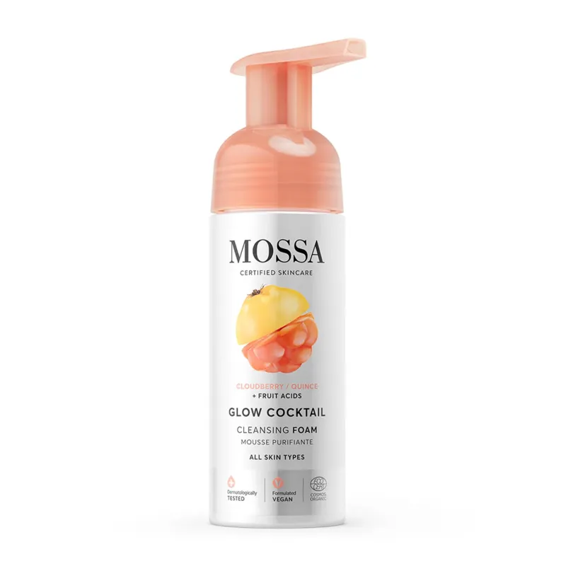 MOSSA GLOW COCKTAIL ESPUMA LIMPIADORA 150ML