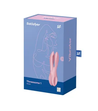 SATISFYER THREESOME 1 VIBRADOR ROSA 1UN