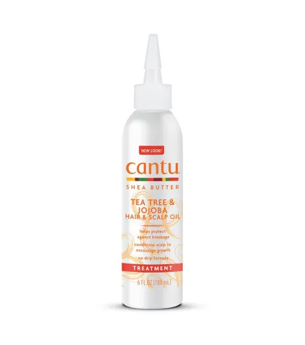 CANTU SHEA BUTTER SCALP OIL TREATMENT TEA TREE JOJOBA 180ML