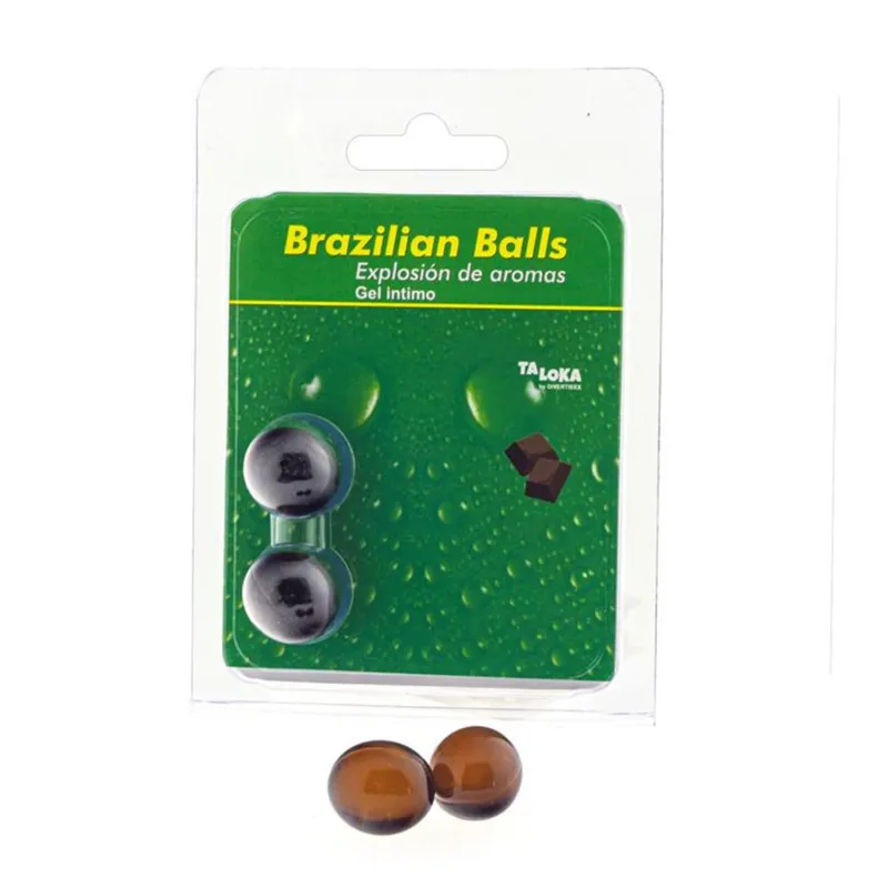 BRAZILIAN BALLS BALLS GEL INTIMO AROMA CHOCOLATE 1UN BRAZILIAN BALLS BALLS GEL INTIMO AROMA CHOCOLATE 1UN