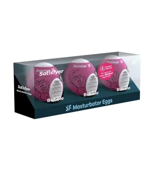SATISFYER BUBBLE HUEVOS MASTURBADORES 3 1UN