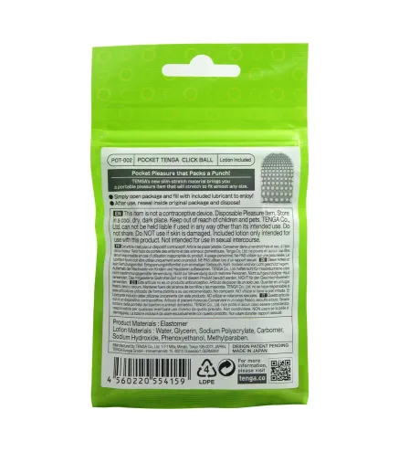 TENGA POCKET SPARK MASTURBADOR BREADS 1UN