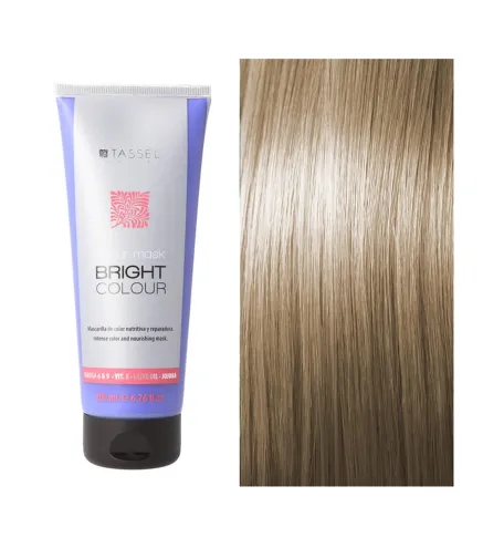 EUROSTIL BRIGHT COLOUR MASCARILLA CAPILAR COLOR RUBIO PERLA 1UN